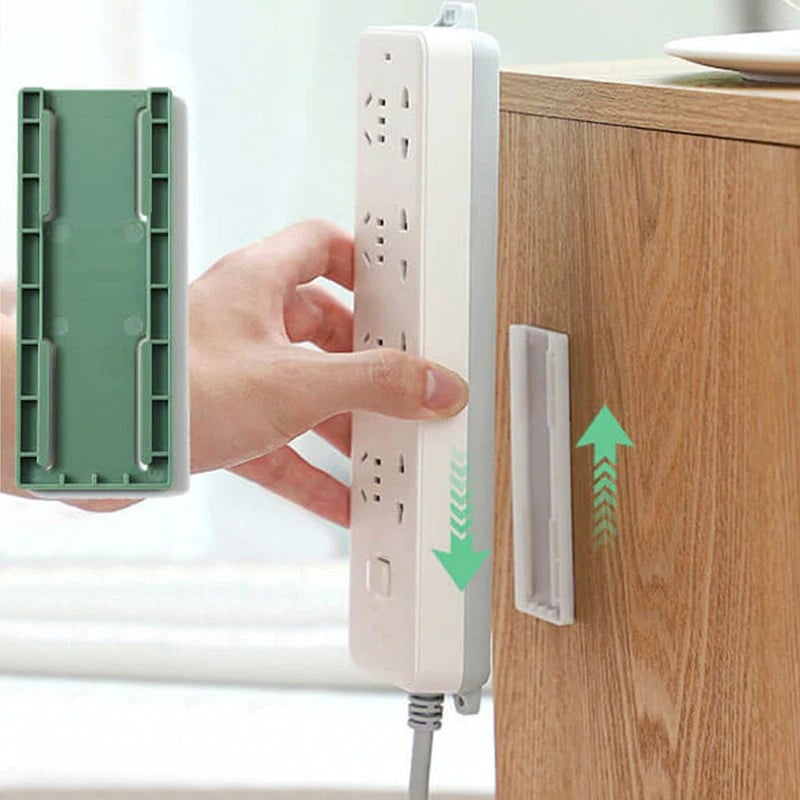 Adhesive Punch-Free Socket Holder