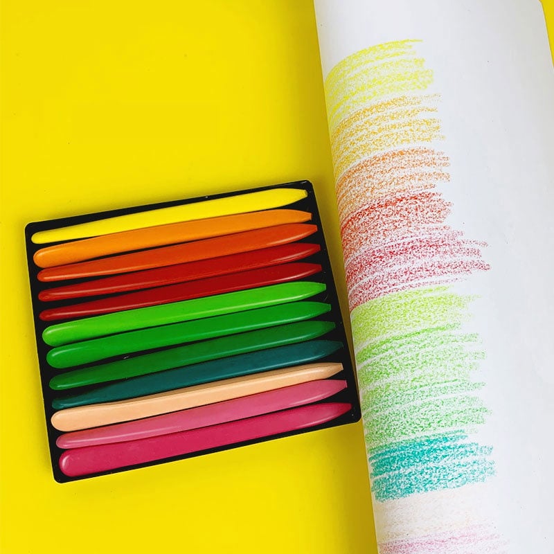 Safe And Non-Toxic Crayons (36 Colors)