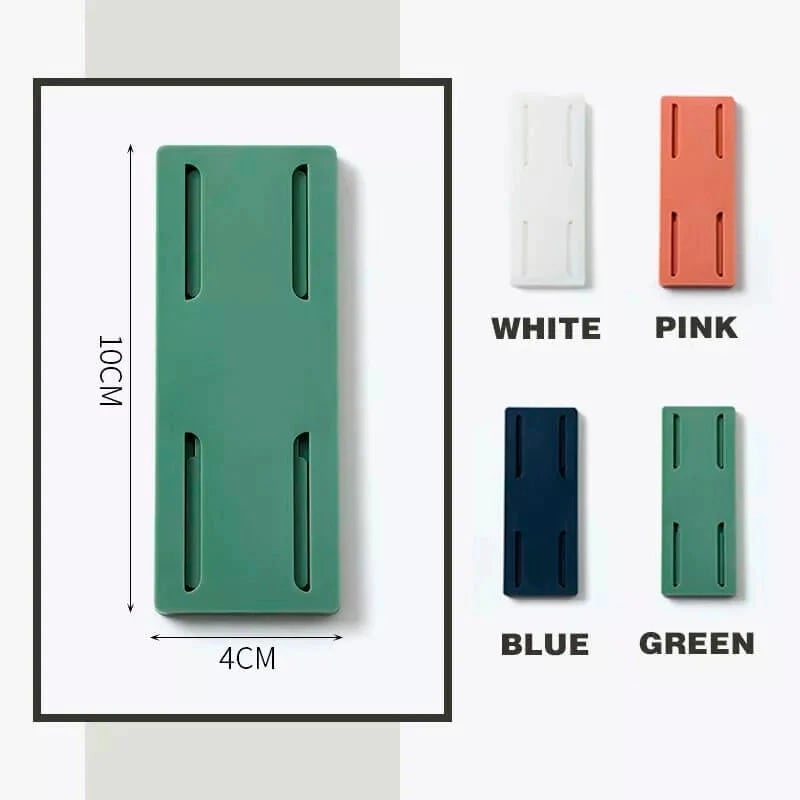 Adhesive Punch-Free Socket Holder