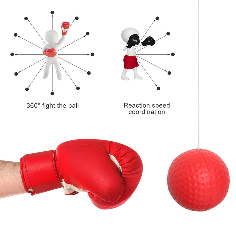 Boxing Reflex Ball Headband