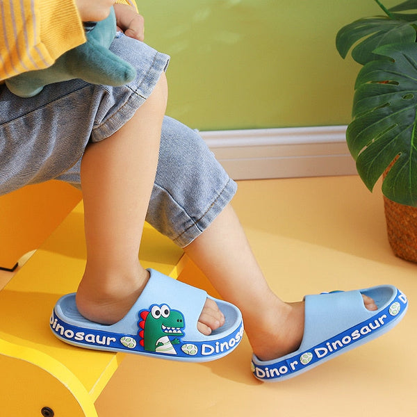 Antiskid Children's Slipper Dino Crocks