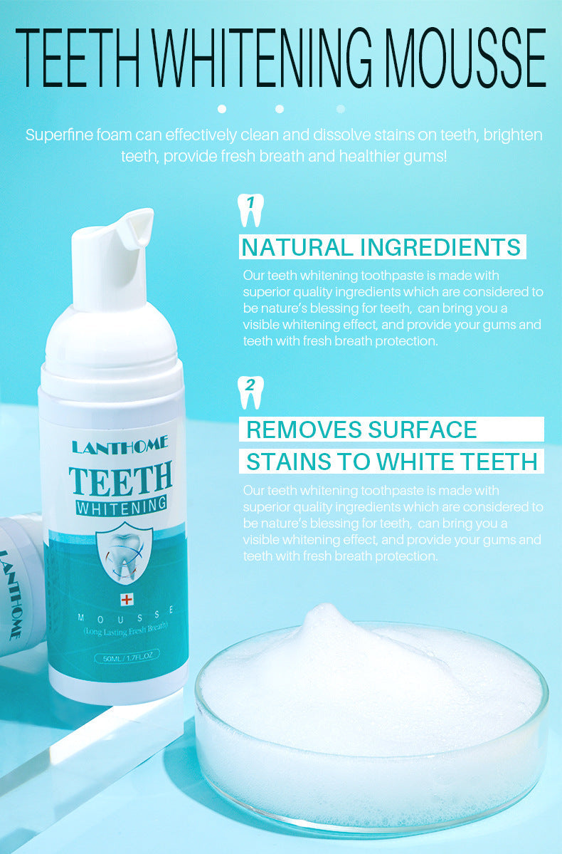 Teethaid™ Pure Herbal Super Whitening & Teeth & Mouth Repair Mousse