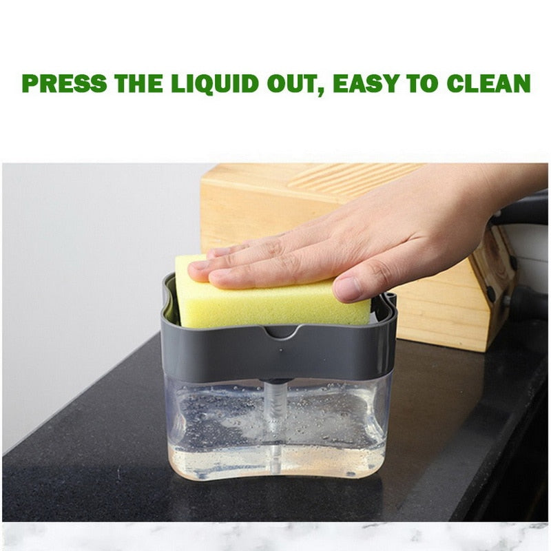 2 in 1 Soap Dispenser