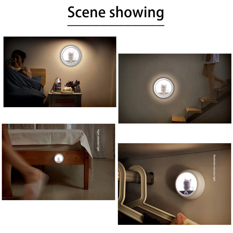 Motion Sensor Night Light Lamp