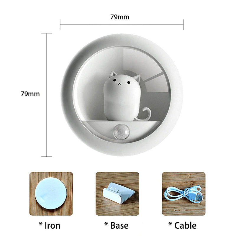 Motion Sensor Night Light Lamp